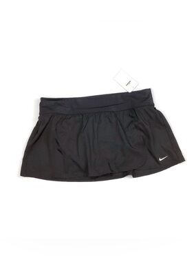 Nike Swim Black Skort Bathing Suit Swimsuit Bottoms 1X NEW! Retail $56